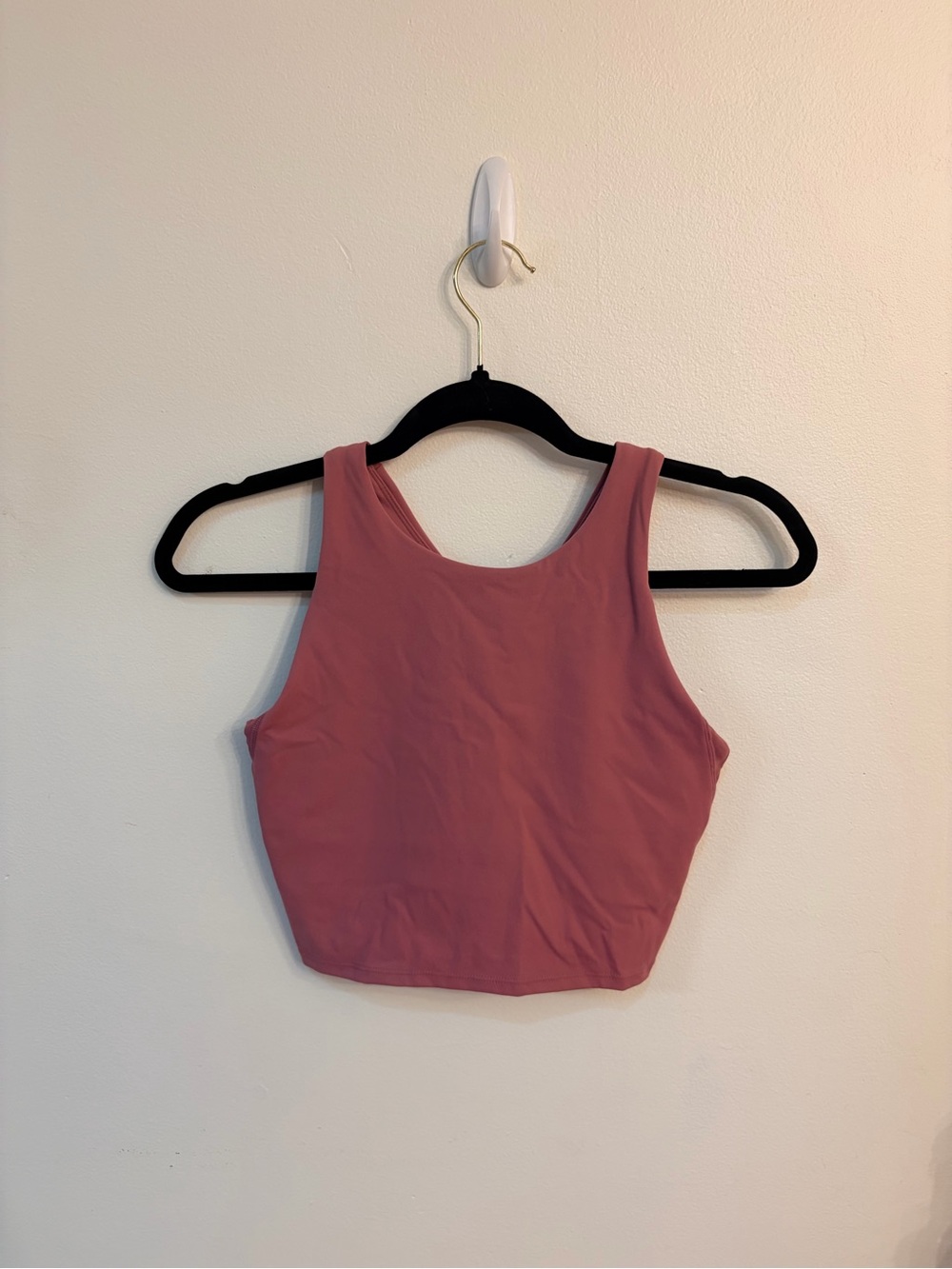 NWOT Avia Sleeveless Crop Tank Top- Dusty Rose